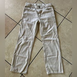 Low rise flare pants